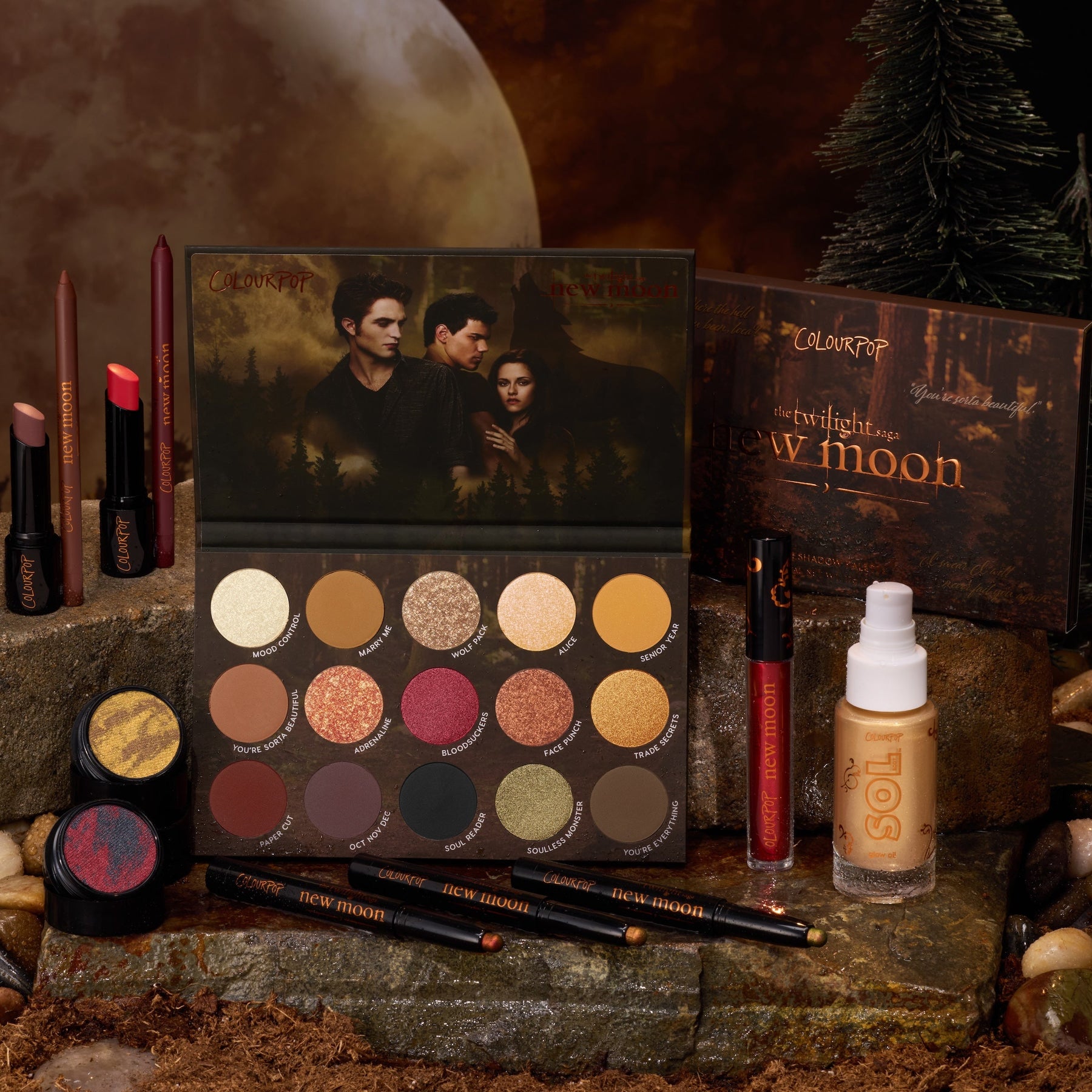 Twilight New Moon x ColourPop Full Collection - Simple Edit